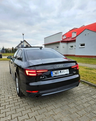 Audi A4 cena 76900 przebieg: 171000, rok produkcji 2017 z Tykocin małe 211